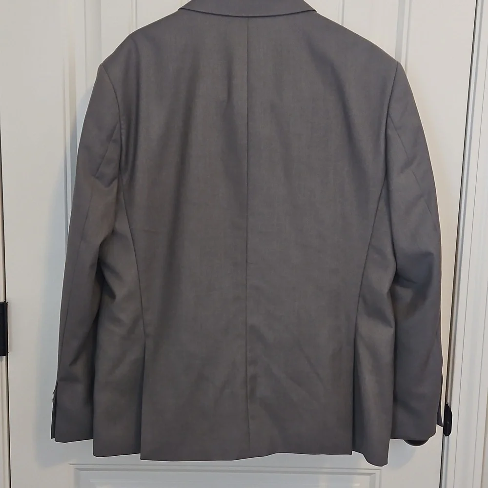Men's Gray Slim Fit Suit And Pants